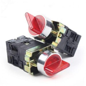 Переключатель XB2-BK2565 с подсветкой (красный)