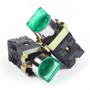 Переключатель XB2-BK2365 с подсветкой (зелёный)